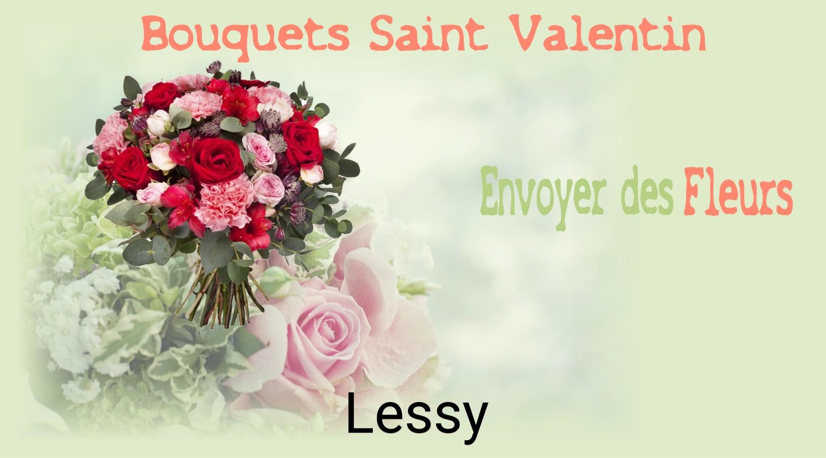 Roses de Saint-Valentin livrées à Lessy
